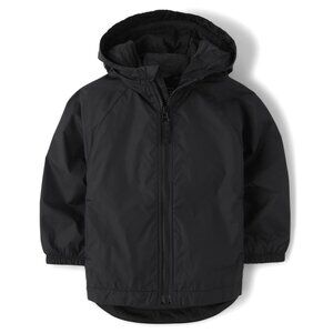 The Children's Place Toddler Boys Windbreaker Jacket in Black‎
